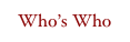 Who’s Who